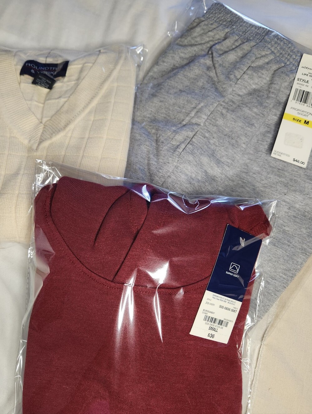 3-Piece NWT Comfort Clothing Bundle Box - Stafford, Alfred Dunner (S-L)